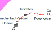 Bunschenbach-Viadukt szolgálati hely helye a térképen
