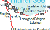 Leissigbad szolgálati hely helye a térképen