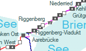 Riggenberg szolgálati hely helye a térképen