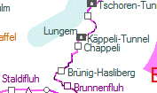 Chäppeli szolgálati hely helye a térképen