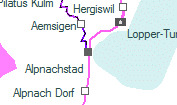Alpnachstad szolgálati hely helye a térképen