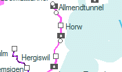 Haltiwald-Tunnel szolgálati hely helye a térképen