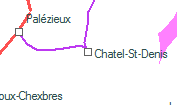 Chatel-St-Denis szolgálati hely helye a térképen