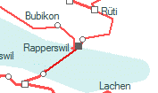 Rapperswil szolgálati hely helye a térképen