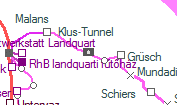 Klus-Tunnel szolgálati hely helye a térképen