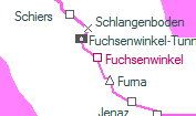 Fuchsenwinkel szolgálati hely helye a térképen