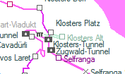 Klosters Alt szolgálati hely helye a térképen