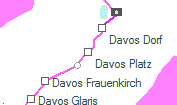 Davos Platz szolgálati hely helye a térképen
