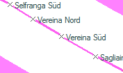Vereina Süd szolgálati hely helye a térképen