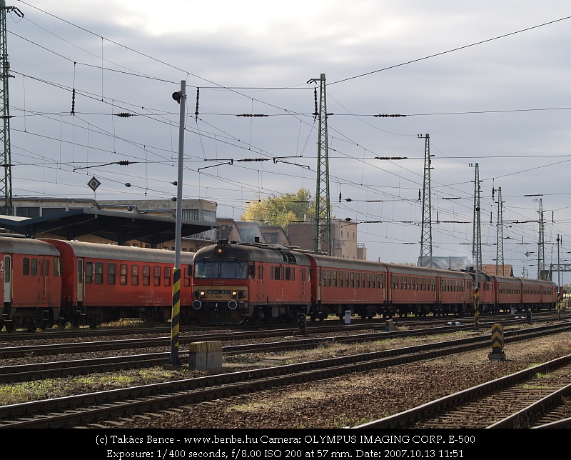 MDmot 3031 Debrecen állomás fotó