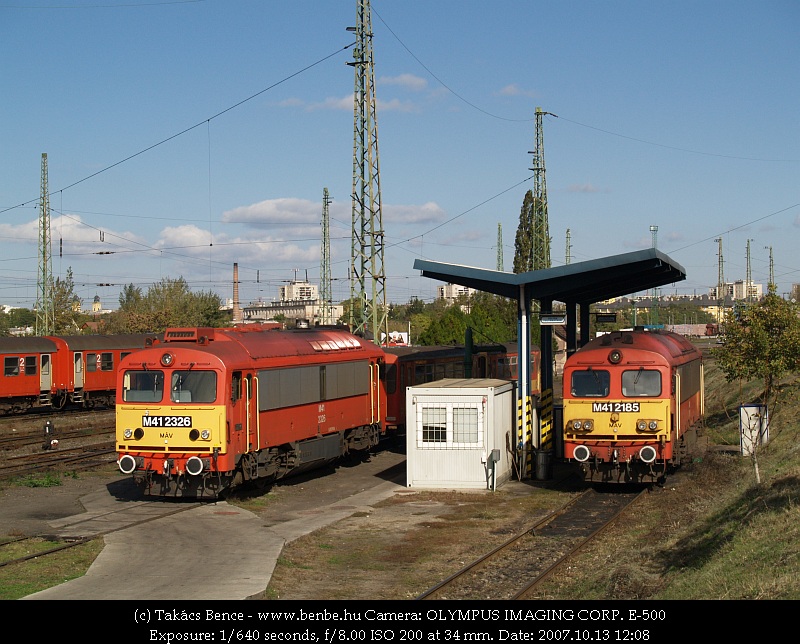 The M41 2326 and the classical 2185 at Debrecen photo