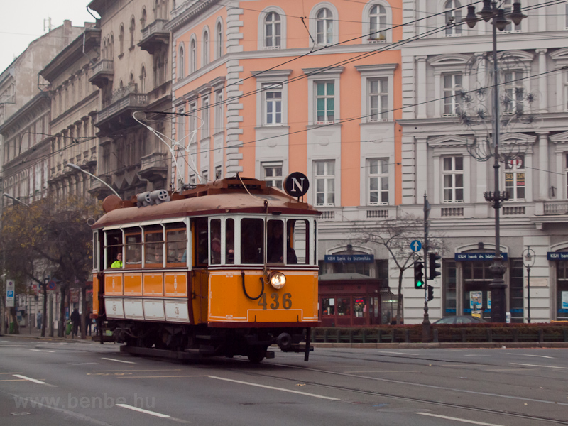 Historic tram car number 436 photo