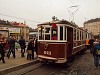 The BKV historic tram number 611 at Szll Klmn tr