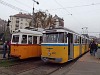The DKV 492 historic tram at Szll Klmn tr