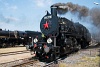 The ČSD 555 3008 and the MV 411,118 seen at MVP - Magyar Vasttrtneti Park