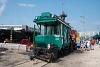 The MV-HV (ex BHV) snow sweeper seen at MVP - Magyar Vasttrtneti Park