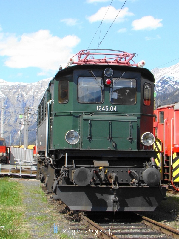 Az BB 1245.04 plyaszm mozdona Saalfeldenben  fot