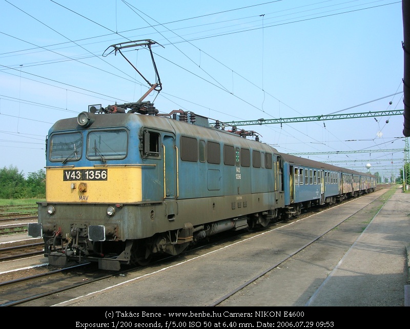 kép V43 1356 Kunszentmiklós-Tasson fotó