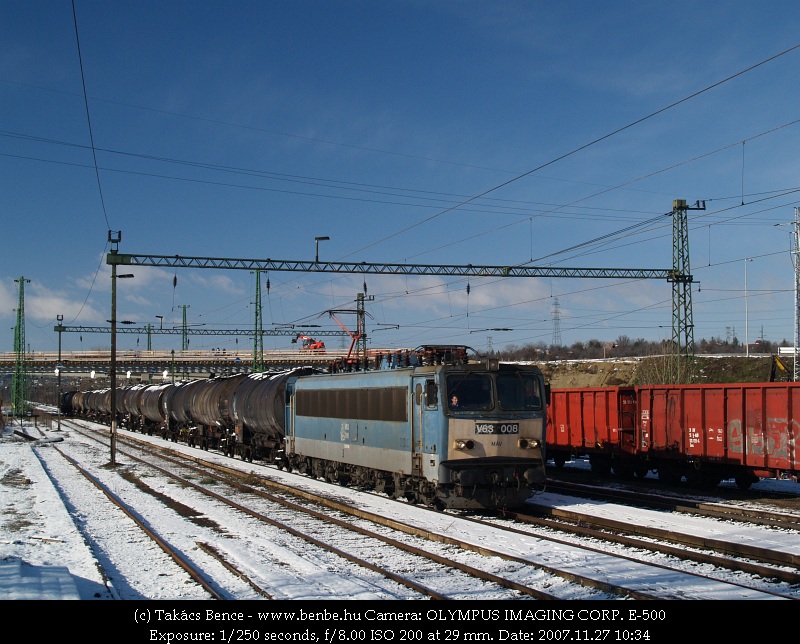 The V63 008 at Nagyttny-Disd photo