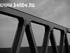 Az új híd egy részlete