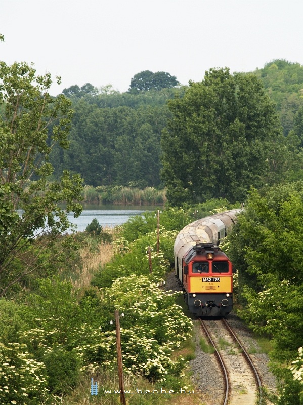 M62 175 Alsómajsa és Pacsmag között a Keszõhidegkút-Gyönk - Tamási vasútvonalon fotó