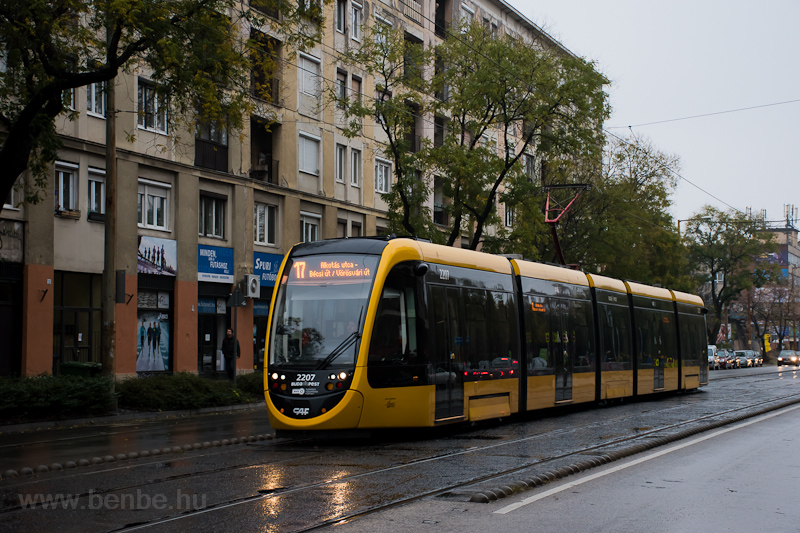 The BKV CAF Urbos 2207 seen photo