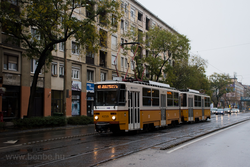 A BKV Tatra T5C5 4259 a Feh fot