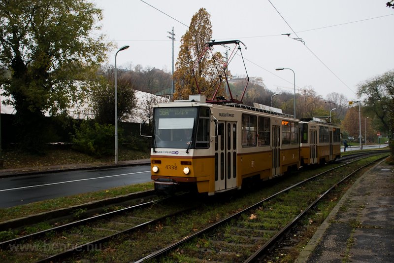 A BKV Tatra T5C5 4338 a Krisztina krton fot