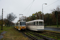 A BKV FVV-csukls 3720 s a 4274-es Tatra T5C5 a Krisztina krton