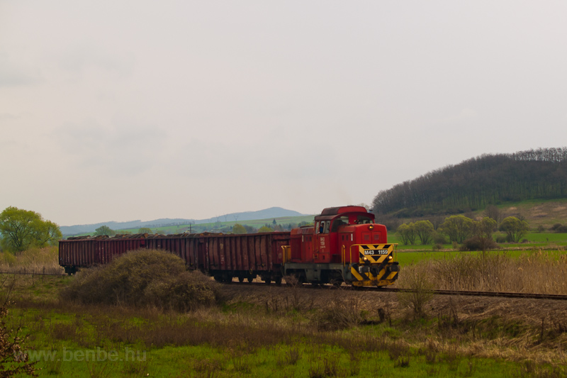 The MÁV-TR M43 1159 seen between Nemti and Kisterenye
 photo