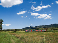 An unidentified class 6341 DMU seen near Pszt