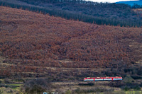 A class 6341 DMU seen between Tar and Mtraverebly
