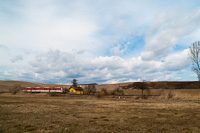 A class 6341 multiple unit seen between Vizsls and Kisterenye-Bnyatelep
