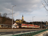 The 6341 040-1 seen between Salgótarján and Somoskőújfalu
