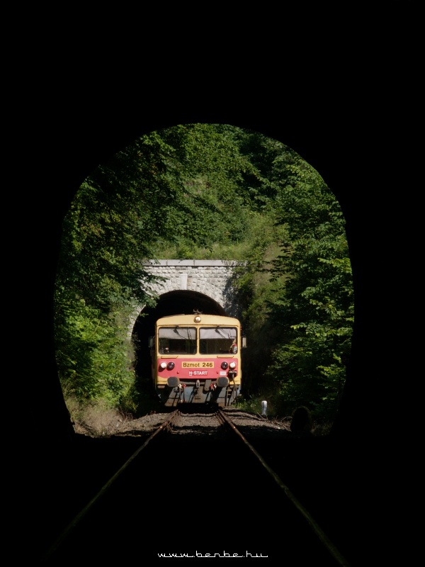 The Bzmot 246 between the Szarvask tunnels photo