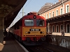 The MV-TR 418 304 (ex M41 2304) at Miskolc-Tiszai station