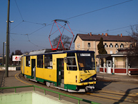 A 202-es plyaszm miskolci KT8D5 Tatra-villamos kivtelesen a 2-es vonalon Vasgyrba kszl