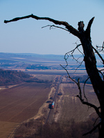 An unidentified MV-TR 418/M41 is headed for Tornandaska between Edelny and Szendrőld