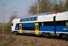 A MÁV-START 815 003 pályaszámú Stadler KISS vezetőállásos motorkocsija