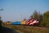 A Trans Log Slovakia 242 243-4 Monorierdő és Pilis között fát szállító tehervonatával