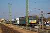 A MÁV-START 630 016-os Gigant és a 815 003 pályaszámú KISS emeletes, elővárosi motorvonat Monor állomáson