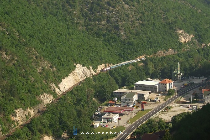441-906 a legals szinten Konjic fel tart Žisvašnica kzelben (370 mter) fot