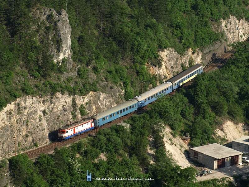 441-906 a legals szinten Konjic fel tart Žisvašnica kzelben (370 mter) fot