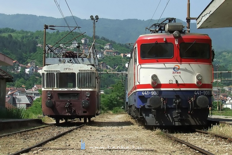 The 441-908 at Konjic station photo