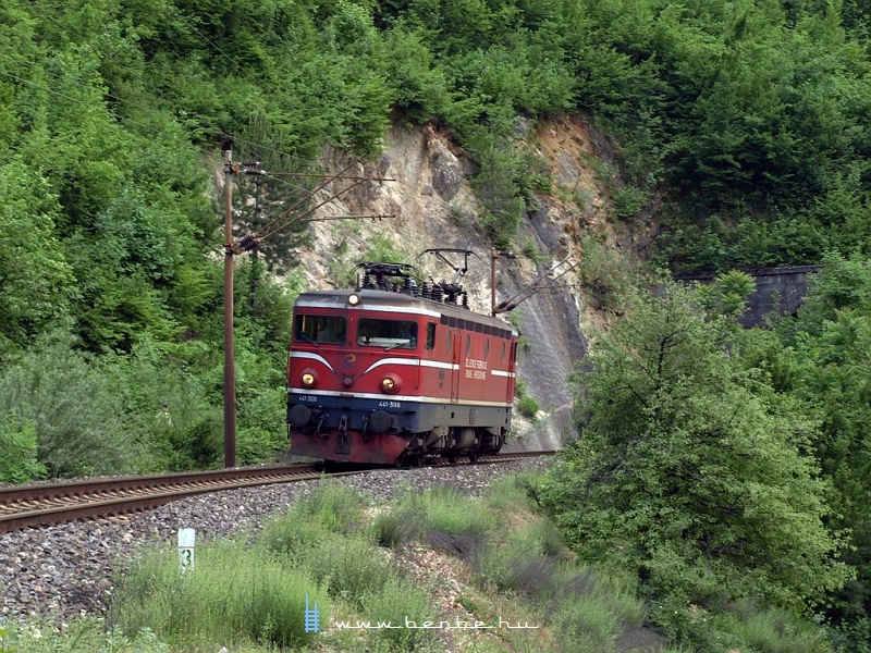 The 441-308 before Ovcari station, in the curve photo