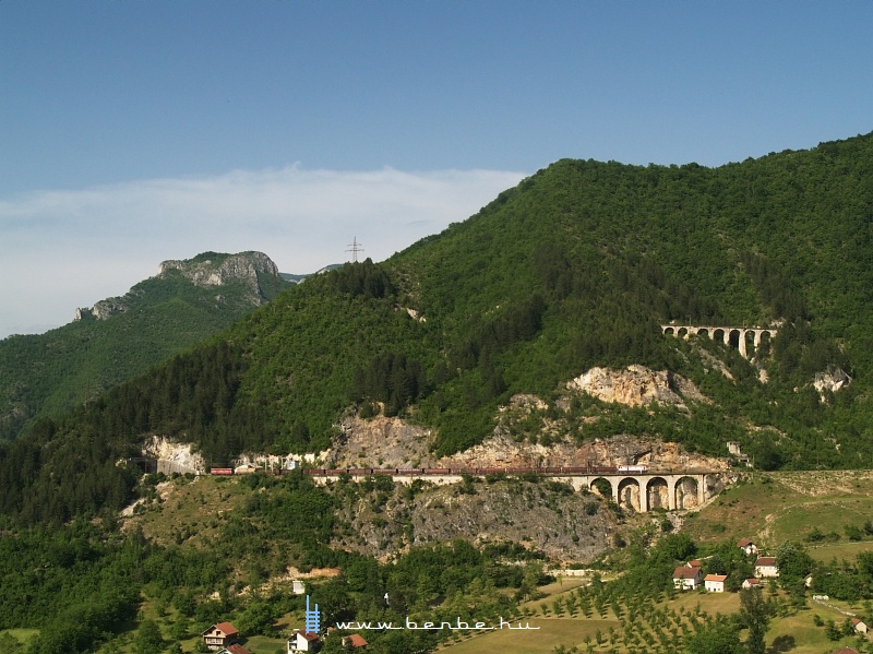 Freight train at Ovcari photo