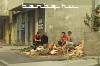 Teenagers after cutting up some wood in Konjic