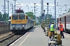 The V43 3308 is arriving at Pécs