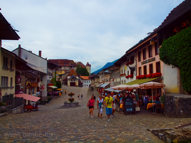 On the streets of Gruyere picture