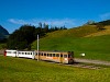 The TPF BDe 4/4 224 seen between Lessoc and Albeuve